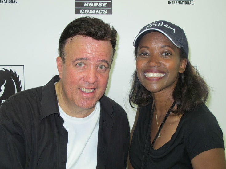 Picture of Tony Puryear and his former wife Erika Alexander